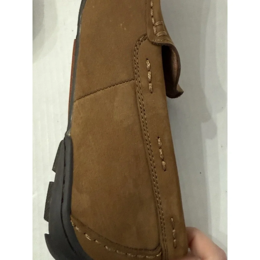 Men's Tempur Pedic Brantford Driving‎ Nubuck Moccasin Loafers Comfort Sz 10.5 M